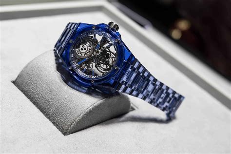 hublot sapphire blue